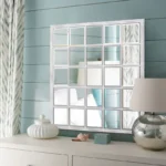 Allan Andrews Metal Framed Beveled Superior Wall Mirror