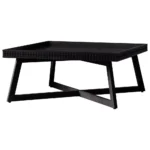 Gallery Interiors Boho Boutique Coffee Table In Black