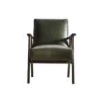 Gallery Interiors Neyland Occasional Chair In Heritage Green