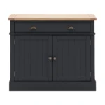 Gallery Interiors Sandon 2 Door Sideboard In Meteor