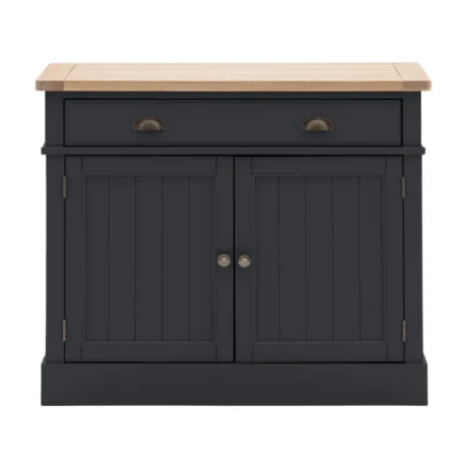 Gallery Interiors Sandon 2 Door Sideboard In Meteor