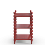 Huxley Side Table - Brushed Red