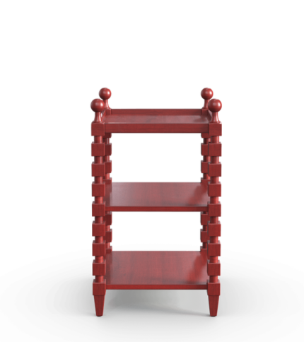 Huxley Side Table - Brushed Red