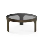 Liang & Eimil Arch Coffee Table Antique Bronze & Smoked Black
