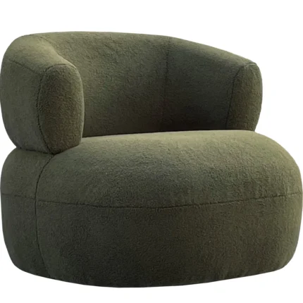Libra Interiors Luna Occasional Chair In Green