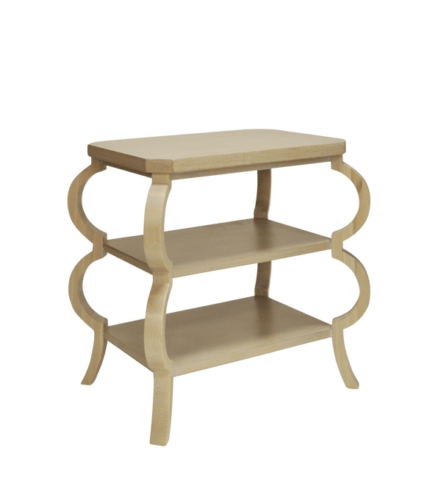 Ondine Side Table - Weathered Oak
