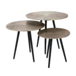 Richmond Vittorio Champagne Gold And Black Coffee Table