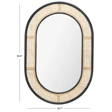 SAFAVIEH Cayce 24" Mirror - 24" W x 1" D x 36" H