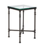 Small Pompidou Side Table - Metal