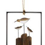 Wooden Seabird Decor