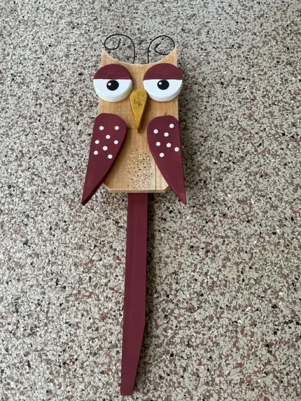 Owl Garden Stake