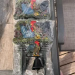 Vintage Cast Iron Rooster 3-piece Set