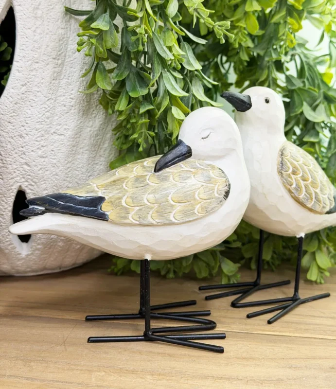 Wooden Seabird Decor 1