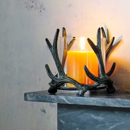 Antlers Tea Light Holder