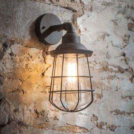 Finsbury Charcoal Wall Light