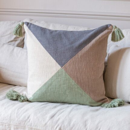 Geometric Cotton Cushion