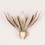 Gold Leaves Wall Light