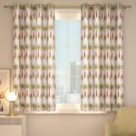 Island Palms Window Curtain