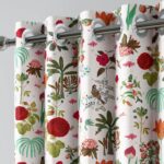 Petal and Plume Curtains Set of 2