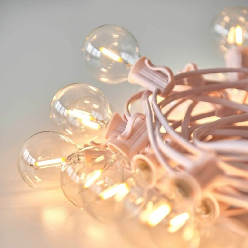 Pink Festoon Lights