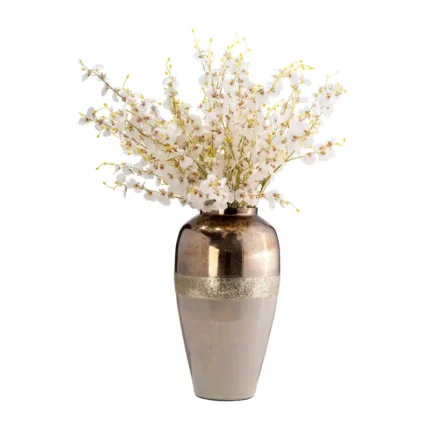 Sagebrook Home Modern Glam Glass Floor or Table Vase