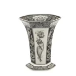 Spode Heritage 10.5 Inch Hexagonal Vase (Floral)