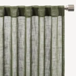 Taza Back-Tab/Rod-Pocket Curtain