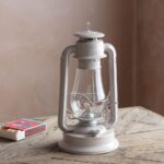 White Hurricane Lantern