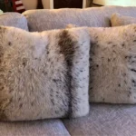 Chinchilla Fur Pillow 1