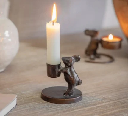 Cuthbert Mouse Candle Holder (1)