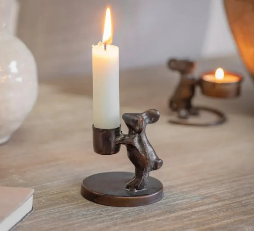Cuthbert Mouse Candle Holder (1)