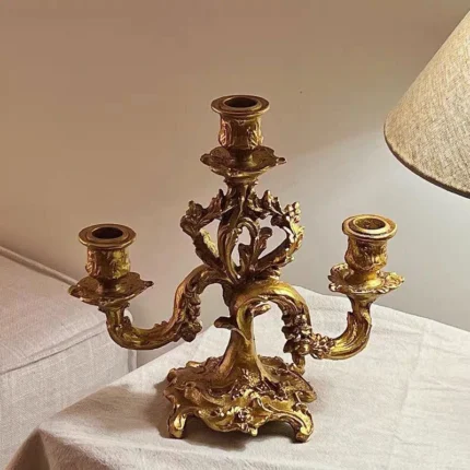 Gold Multi Tea Light Holder (1)
