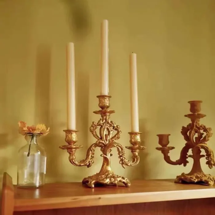 Gold Multi Tea Light Holder (2)