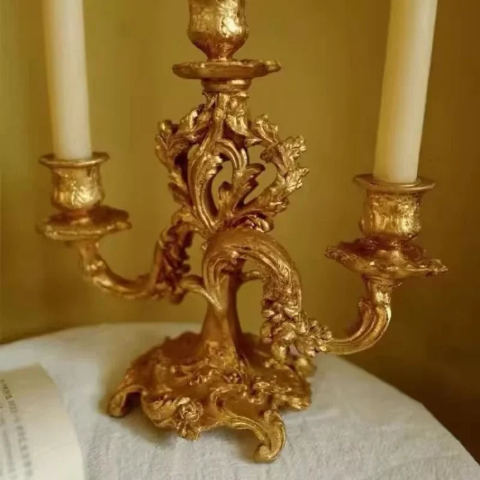 Gold Multi Tea Light Holder - Image 4