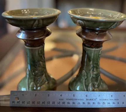 Green Leaf Candle Holder (1)