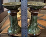 Green Leaf Candle Holder (2)