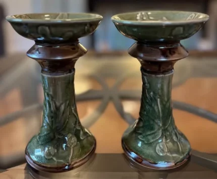 Green Leaf Candle Holder (6)