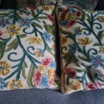 Jungle Crewel Embroidery Cushions
