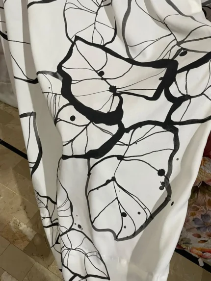 Petal and Plume Curtains Set of 2 1