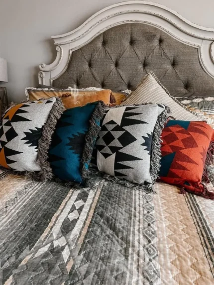 Turquoise Southwest Pillow 1