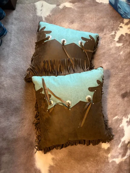 Wyoming 3 Concho Pillow