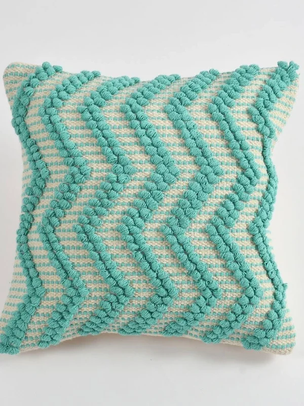 Zig Zag Tufted Cushion