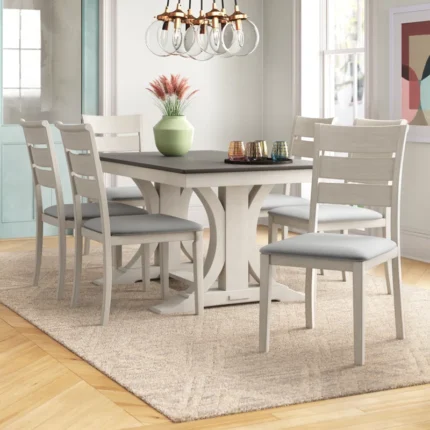 Alfiere 7 - Piece Trestle Dining Set