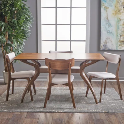 Bryona 5 - Piece Trestle Dining Set