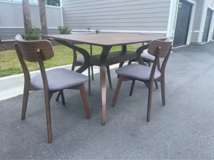Bryona 5 – Piece Trestle Dining Set 1