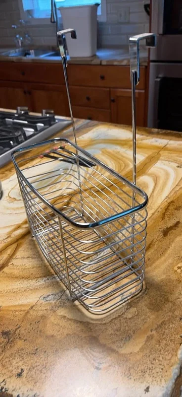 Over The Cabinet Door Wire Basket Organizer