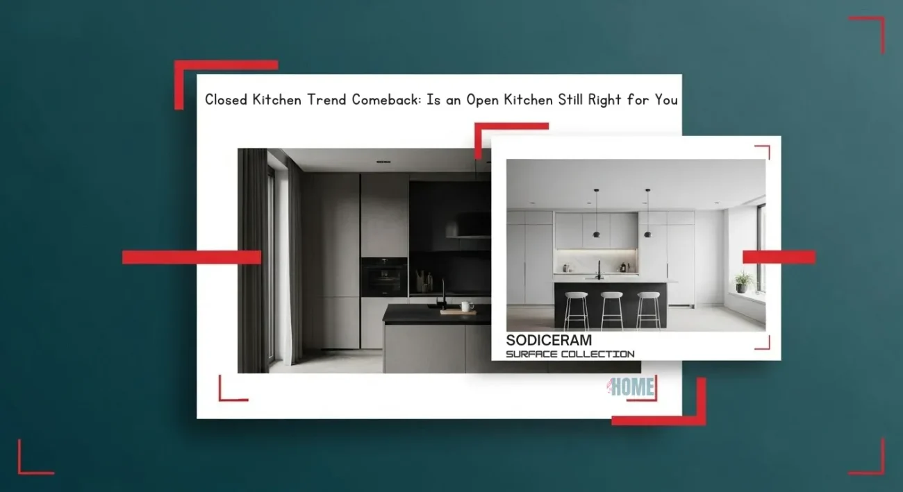 Closed Kitchen Trend Comeback
