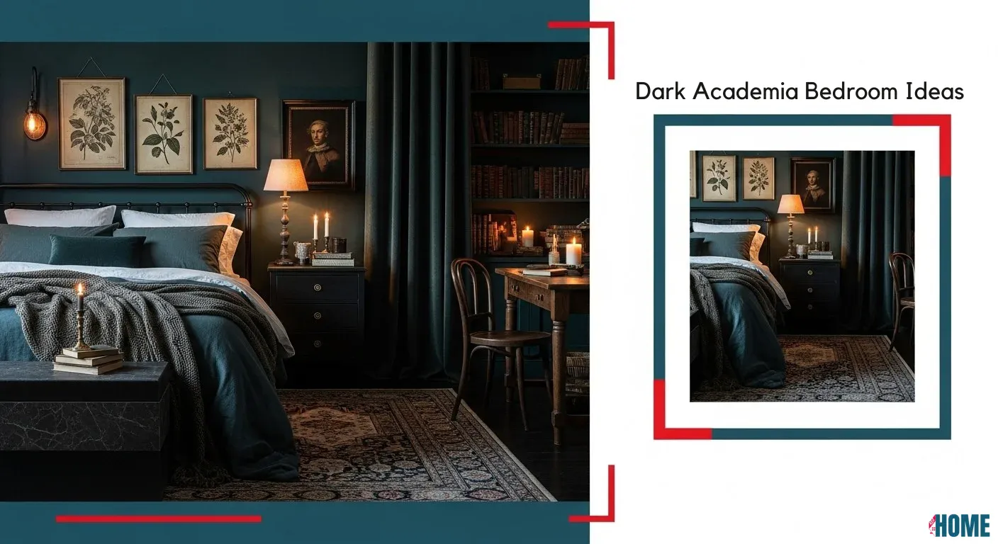 Dark Academia Bedroom