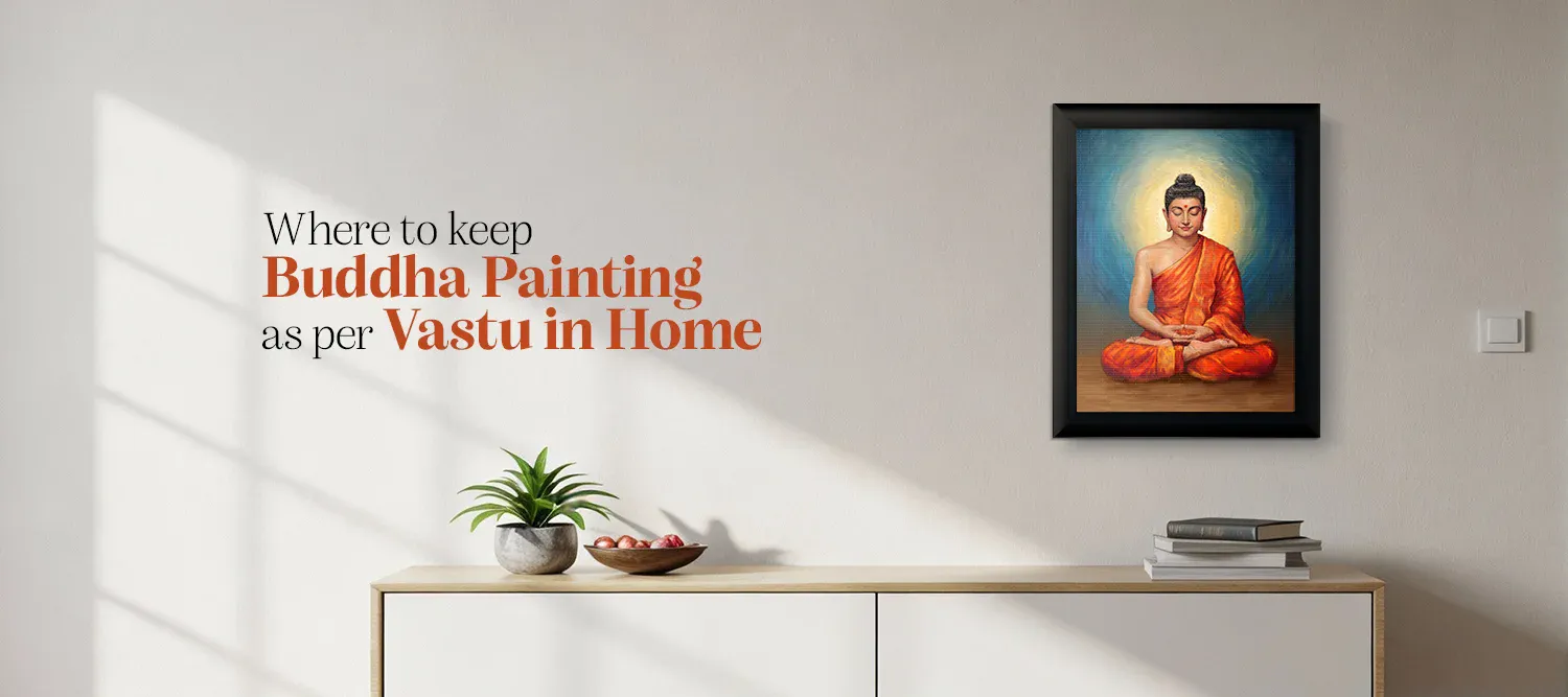 Buddha painting as per Vastu