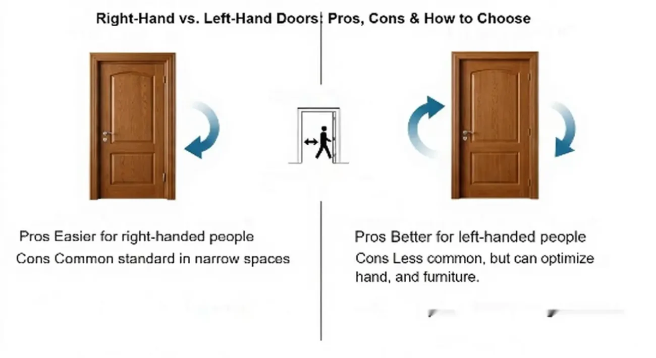 Right-Hand vs. Left-Hand Doors